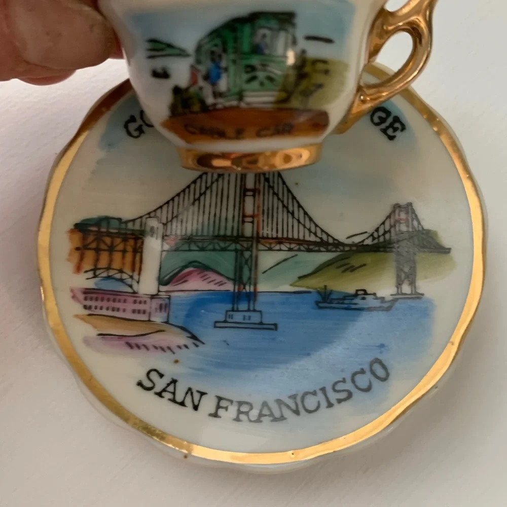 San Francisco Plate and Saucer